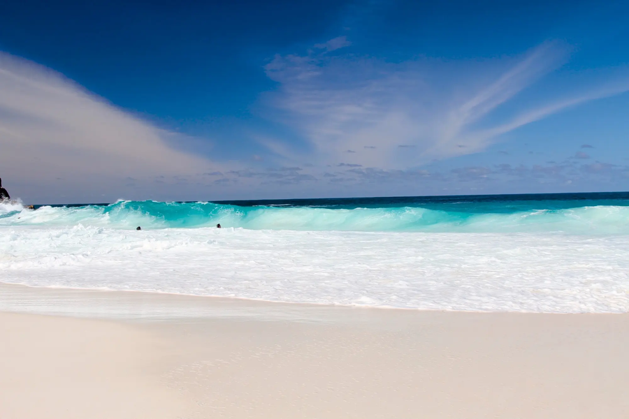 Beach view at Seychelles